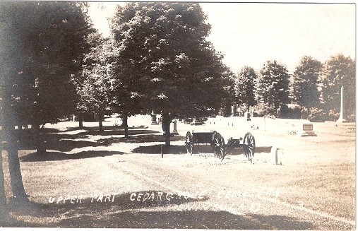 Cedar Grove Cemetery, circa 1905