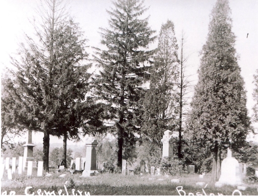 Boston Cemetery, circa 1905