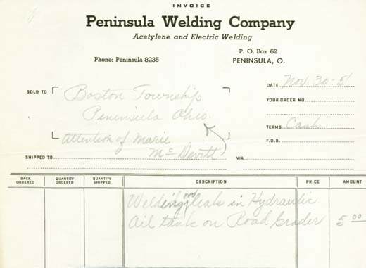 Peninsula Welding Co.
